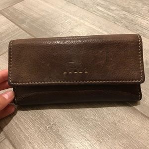 Fossil leather wallet!
